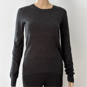 TALULA Angora and Cashmere Sweater with Elbow Patches